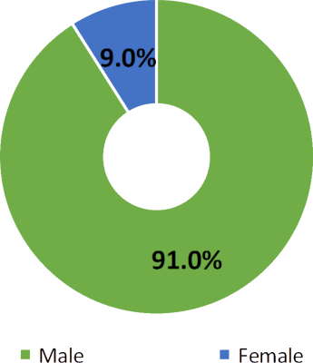 Gender Pay Gap - Lower Quartile 2017